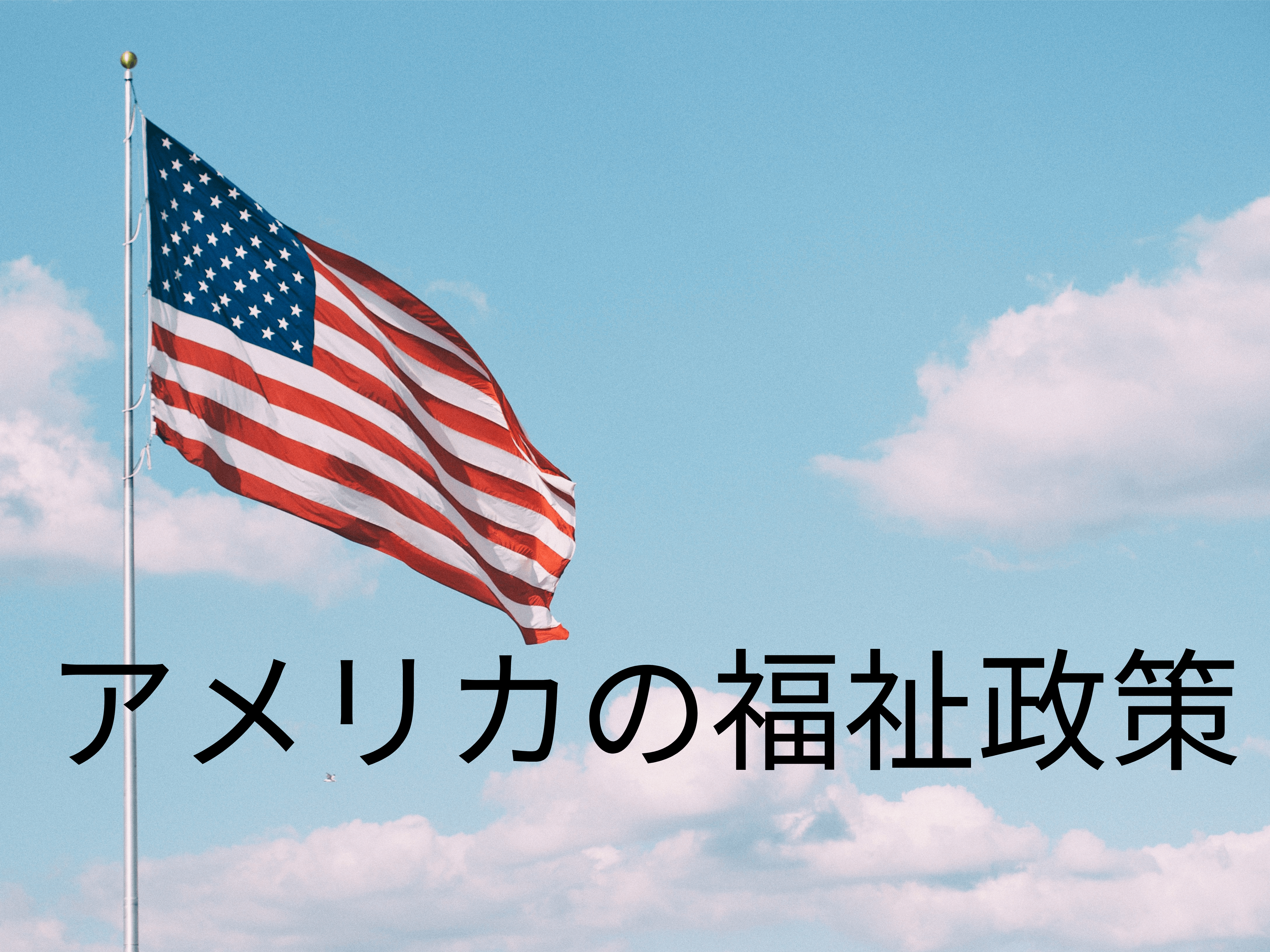 アメリカの福祉政策